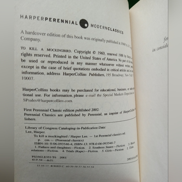 To Kill a Mockingbird by Harper Lee Paperback - Picture 2 of 7